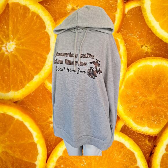 Vapor Marine Mom Hoodie Sweatshirt SIze‎ XL - Picture 8 of 8